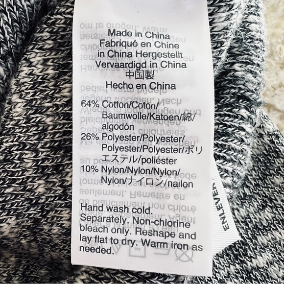 ⭐️ Madewell Wrap Front Heather Gray Ballerina Sweater Size XXS - Picture 8 of 8